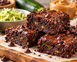 Zucchini Chocolate Brownie