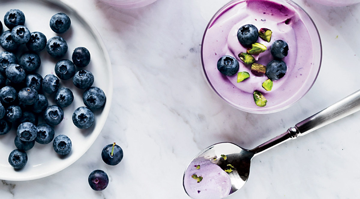 5 Minute Blueberry Mousse - Our Wellness Line