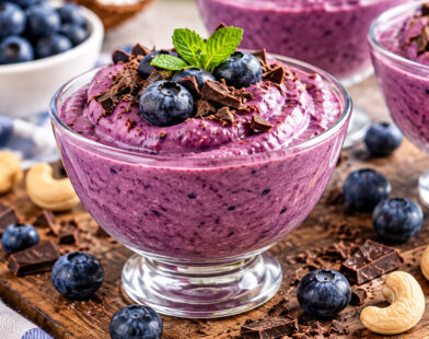 Blueberry Mousse