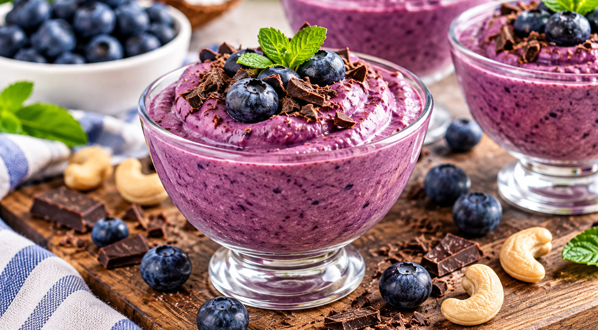 Blueberry Mousse