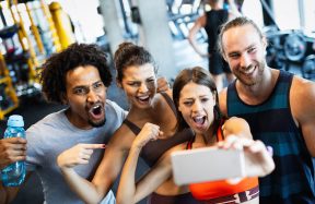 fitness and social media