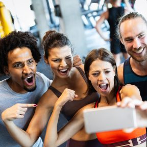 fitness and social media