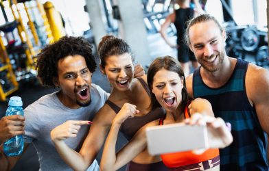 fitness and social media