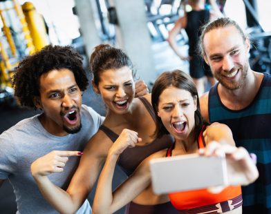 fitness and social media