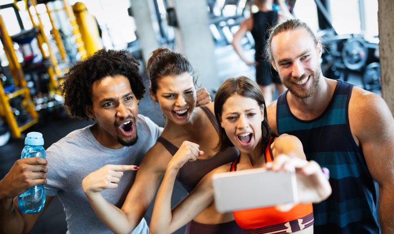 fitness and social media