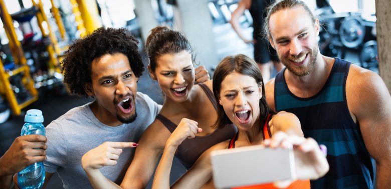 fitness and social media