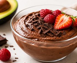 Dark Chocolate Avocado Mousse