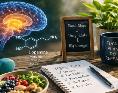 Dopamine and daily motivation
