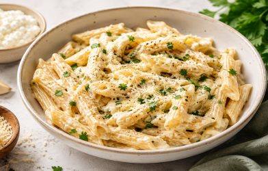 Cottage Cheese Pasta