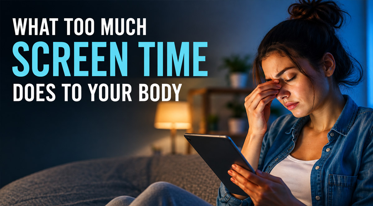 Too much screen time